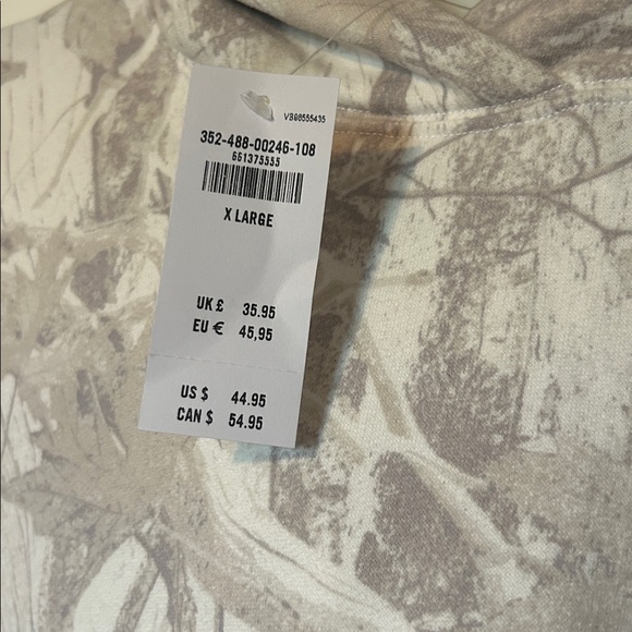 NWT Hollister Light Camo Hoodie XL - Picture 4 of 6